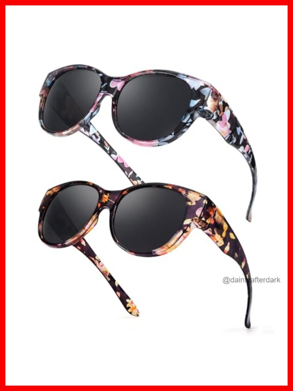 Fit Over Glasses Polarized Sunglasses UV400 Protection Women's Eyewear